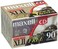 Maxell 90 High Bias Audio Cassette Tape, 5 Pack, Gold, 90 Minutes, High Bias, Cassette Tape