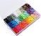 ilauke 400 x 24 Colours Plastic Press Studs T5 12 mm with Box Storage