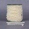 B&amp;S Feel 5mm Faux Pearl Beads Garland Pearl Bead Roll Strand for Wedding Party Decoration 99 Feet Roll Ivory