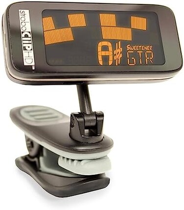 Peterson StroboClip HD Clip-On Tuner   Guitar, Bass, Violin, Ukulele, Harp, Brass, Woodwind, Orchestral