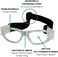 BLUE CUT Safety Basketball Goggles For Kids for Outdoor Sports Activities Anti Fog Replaceable to Prescription Lenses