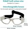BLUE CUT Safety Basketball Goggles For Kids for Outdoor Sports Activities Anti Fog Replaceable to Prescription Lenses
