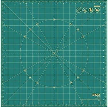 Olfa Cutting mat, Green, 17" x 17