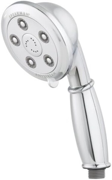 Speakman VS-3011 Chelsea Anystream Multi-Function Handheld Shower Head, 2.5 GPM, Polished Chrome