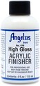 Angelus Brand Acrylic Leather Paint High Gloss Finisher No. 610-4oz