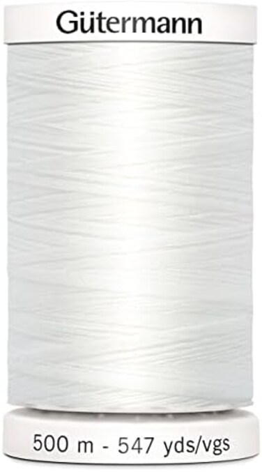 G&uuml;termann 24333 Sew-All Thread 547 Yards-Nu White