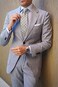 HISDERN Men's Wedding Tie and Handkerchief Houndstooth Check Plaid Tie Party Business Formal Necktie &amp; Pocket Square Set&hellip;