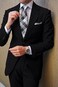 HISDERN Men's Wedding Tie and Handkerchief Houndstooth Check Plaid Tie Party Business Formal Necktie &amp; Pocket Square Set&hellip;
