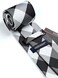 HISDERN Men's Wedding Tie and Handkerchief Houndstooth Check Plaid Tie Party Business Formal Necktie &amp; Pocket Square Set&hellip;