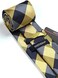 HISDERN Men's Wedding Tie and Handkerchief Houndstooth Check Plaid Tie Party Business Formal Necktie &amp; Pocket Square Set&hellip;