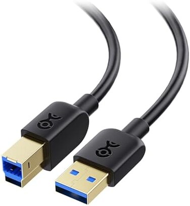 كيبل ماترز كابل USB 3.0 نوع ايه الى بي من سوبر سبيد باللون الاسود بطول 10 قدم