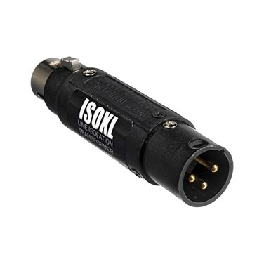 Whirlwind ISOXL Line-Level Isolation Transformer, 3-Pin XLR Male/Female Connectors