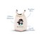 Santevia Organic Cotton Faucet Filter - Bathtub Water Purifier - For Sensitive Skin