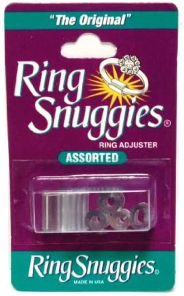 Ring Snuggies Ring Sizer or Assorted Sizes Adjuster Set of Six Per Pack