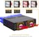 آيسي دوك 6 باي 2.5 انش ساتا HDD/SSD تبديل سريع بدون ادوات مع مروحة تبريد مزدوجة لفتحة 5.25 انش   اكسبريس كيج MB326SP-B