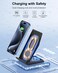 NANAMI Fast Wireless Charger, Qi Certified Charger Wireless Charging Stand Compatible iPhone X/XS/XR/XS Max/8/8 Plus,Samsung Galaxy S10 S10+ S9 S9+ S8 S8+ S7 S7edge Note10/9/8 and All Qi-Enabled Phone