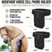 Woofhoof Equestrian Riders On the Leg Cell Phone Holder. Fits many iPhone, Samsung Galaxy and Motorola phones up to 6 inches x 3.5 inches - (black)