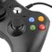 وحدة تحكم العاب سلكية بمنفذ USB لاجهزة مايكروسوفت اكس بوكس 360 والكمبيوتر بنظام ويندوز (اسود)