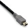 BSHTU Micro USB to Mini 5-pin USB Extension Cable Code OTG Mobile Device Adapter Data Sygn Charger Male to Male Converter