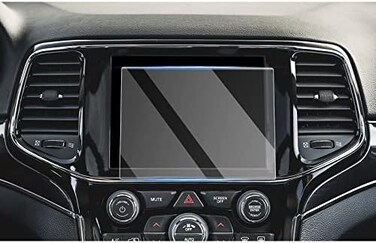 CDEFG for 2019 2020 2021 2022 2023 Grand Cherokee Uconnect Car Touchscreen Navigation Touch Screen Protector, HD Clear Tempered Glass 9H Scratch Resistance (Grand Cherokee 8.4-Inch)