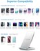 NANAMI Fast Wireless Charger, Qi Certified Charger Wireless Charging Stand Compatible iPhone X/XS/XR/XS Max/8/8 Plus,Samsung Galaxy S10 S10+ S9 S9+ S8 S8+ S7 S7edge Note10/9/8 and All Qi-Enabled Phone