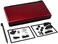 OSTENT Full Repair Parts Replacement Housing Shell Case Kit Compatible for Nintendo DS Lite NDSL Color Red and Black