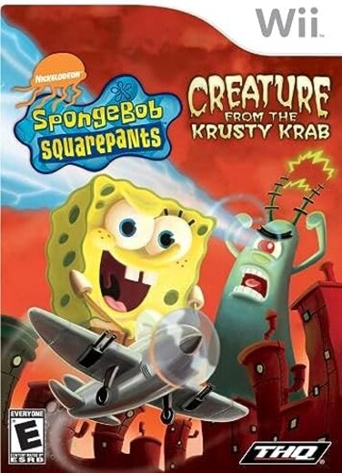 THQ SpongeBob SquarePants: The Creature from the Krusty Krab for Nintendo Wii