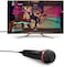 TPFOON 4M 13FT Wired USB Microphone for Rock Band, Guitar Hero, Let's Sing - Compatible with Sony PS2, PS3, PS4, PS5, Nintendo Switch, Wii, Wii U, Microsoft Xbox 360, Xbox One and PC