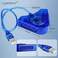 اوستينت كيبل محول وحدة تحكم بلاي ستيشن 1 وبلاي ستيشن 2 الى الكمبيوتر بمنفذ USB 2.0 متوافق مع وحدة تحكم سوني بلاي ستيشن 2