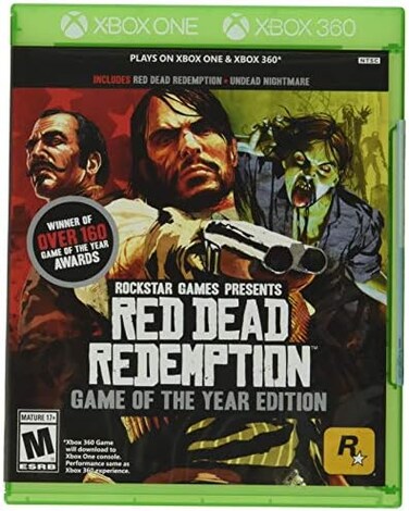 2K ROCKSTAR GAMES Dead Redemption Game Of The Year Edition Xbox One And Xbox 360 One Size red