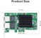 10Gtek for Intel 82576 Chip 1.25G Gigabit Ethernet Converged Network Adapter (NIC), Dual RJ45 Copper Ports, PCI Express 2.0 X1, Same as E1G42ET