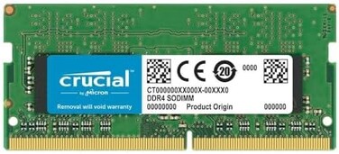 ذاكرة فردية دي دي ار 4 من كروشال (PC4-21300) اس ار اكس 8 سوديم 260 دبوس