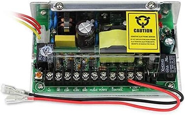 YUHAN Power Supply Control for Door Access Entry System AC 110-240V to DC 12V 5A Worldwide Voltage