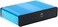 بطاقة صوت خارجية USB 2.0 6 قنوات 5.1 محول صوت محيطي S/PDIF للكمبيوتر الشخصي - ازرق