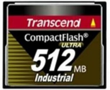 ترانسيند بطاقة ذاكرة فلاش صناعية مدمجة 100 × 512 ميجابايت