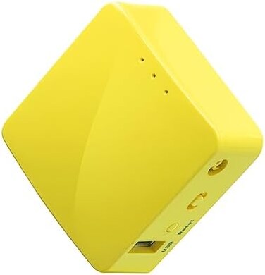 جي ال اي نت راوتر سفر صغير MT300N-V2 (300 ميجابت في الثانية، ذاكرة رام 128 ميجابايت)