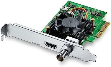 بلاك ماجيك ديزاين بطاقة تسجيل ميني ريكوردر 4K بمنفذ الملحقات الإضافية السريع من ديك لينك