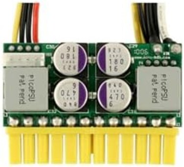 مزود طاقة ميني اي تي اكس عالي الطاقة 24 دبوس picoPSU-160-XT من ميني بوكس