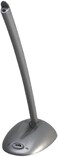Cyber Acoustics 3.5mm Computer Desktop Microphone/Unidirectional Noise Cancelling Mic (CVL-1064),Silver