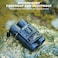 USCAMEL (Black) - 20x22 Compact Zoom Binoculars Folding HD Powerful Mini Telescope Black