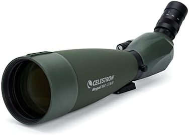 Celestron Regal M2 100ED Angled Zoom Spotting Scope, Black/Green