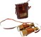 collectiblesBuy Nautical Design Antique Victorian Marine Brass Leather Binocular Sailor Instrument London 1915 Orange for Home &amp; Office Outdoor Camping
