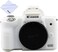 Yisau Case for Canon EOS M50/M50 Mark II, Soft Silicone Skin Housing Protective Cover Compatible With Canon Kiss M Camera Body (White)