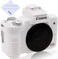 Yisau Case for Canon EOS M50/M50 Mark II, Soft Silicone Skin Housing Protective Cover Compatible With Canon Kiss M Camera Body (White)