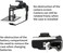 Easy Hood Camera Case for Canon EOS M50/M50 Mark II Digital Camera, Anti-Scratch Soft Silicone Case Cover Housing Protective Cover Protector Camera Body Skin Case (Black)