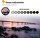 K&amp;F Concept 58mm Variable Neutral Density Lens Filter ND8-ND2000 (3-11stop) Waterproof Adjustable ND Lens Filter with 24 Multi-Layer Coatings for Camera Lens (D-Series)
