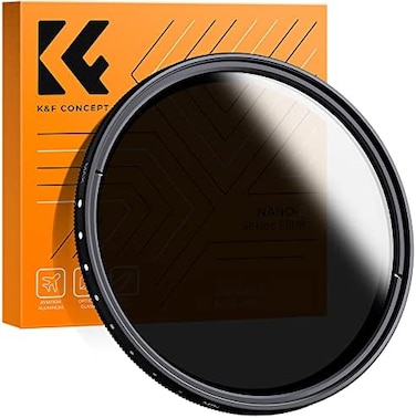 K&amp;F Concept 67mm ND Fader Variable Neutral Density Adjustable ND Filter ND2 to ND400 for Canon 7D 700D 600D 70D 60D 650D 550D for Nikon D7100 D80 D90 D7000 D5200 D3200 D5100 D3200 D5300 DSLR Cameras +