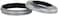 Haoge LH-X49W 2in1 All Metal Ultra-thin Lens Hood with Adapter Ring Set for Fuji Fujifilm FinePix X70 X 100 X100S X100T X100F Silver