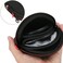 TXEsign Camera Filters Case Bags for Round Filters Up to 62mm,Water-Resistant Lycra Design Lens Filter Pouch (Small)