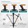koolehaoda Professional Camera Aluminium Monopod Fluid Video Head with Folding Three Feet Support Stand, Max:58.2"(OEM Yunteng288 Monopod)